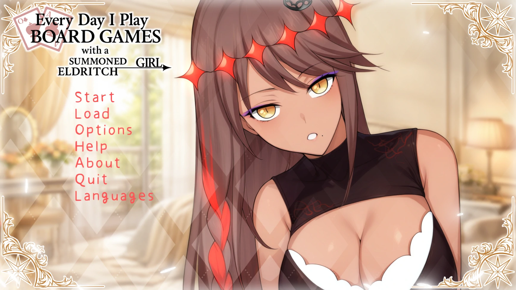 每天都跟召唤出的克苏鲁少女玩桌游 官方中文版 [新作/508M]